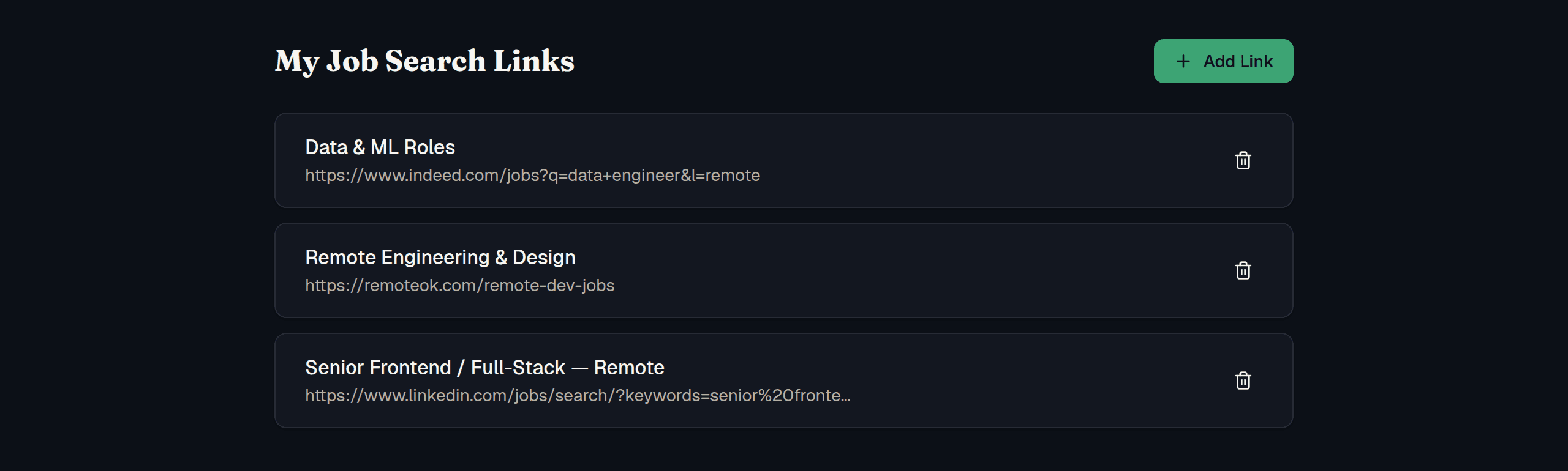 PounceJobs application tracking